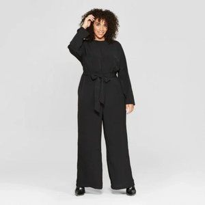 Who What Wear Black Jumpsuit Size L